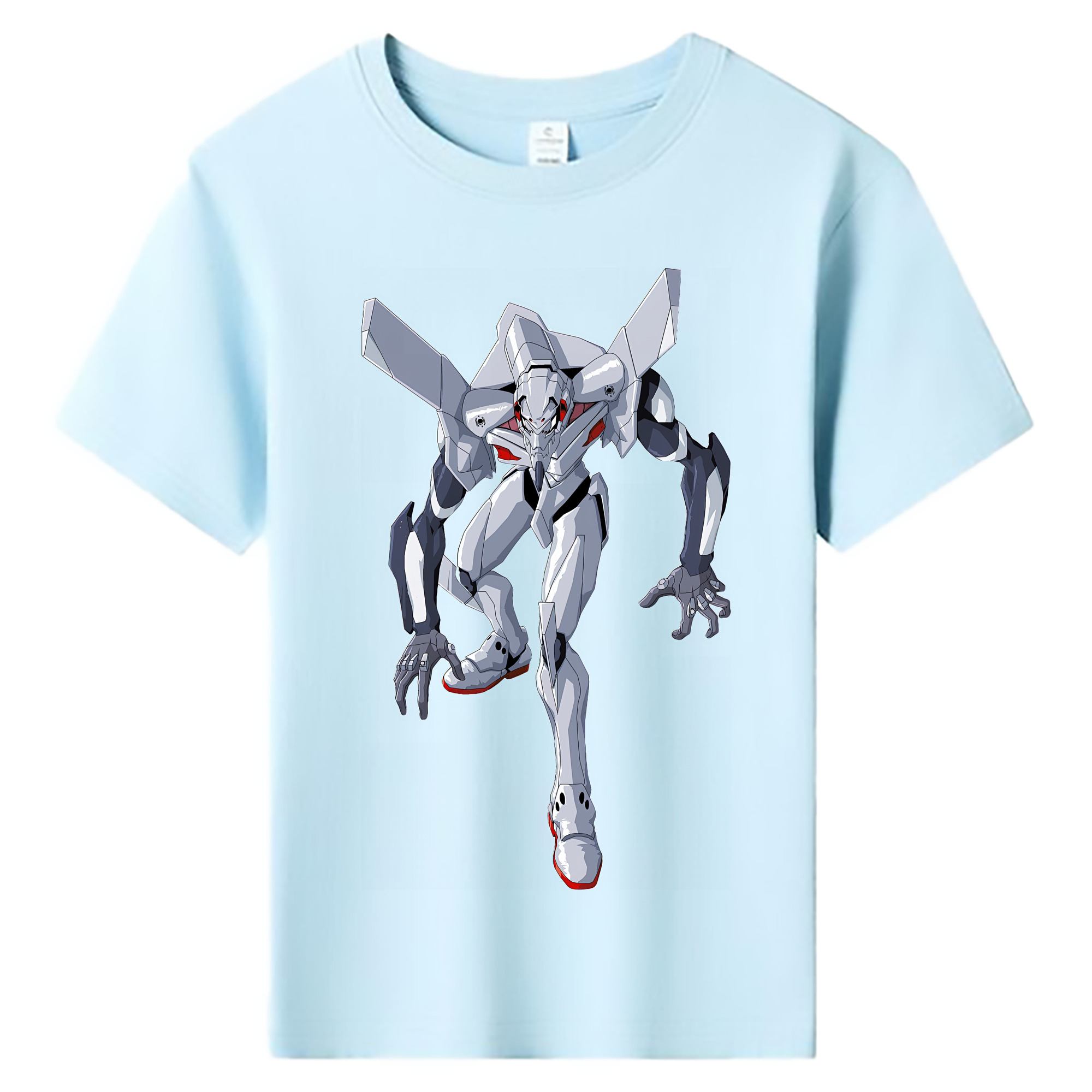 （画像用） EVA 新世紀エヴァンゲリオン 綿100％キッズTシャツ（フロントプリント）